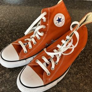 Converse All Star High Top Burnt Orange Size 9